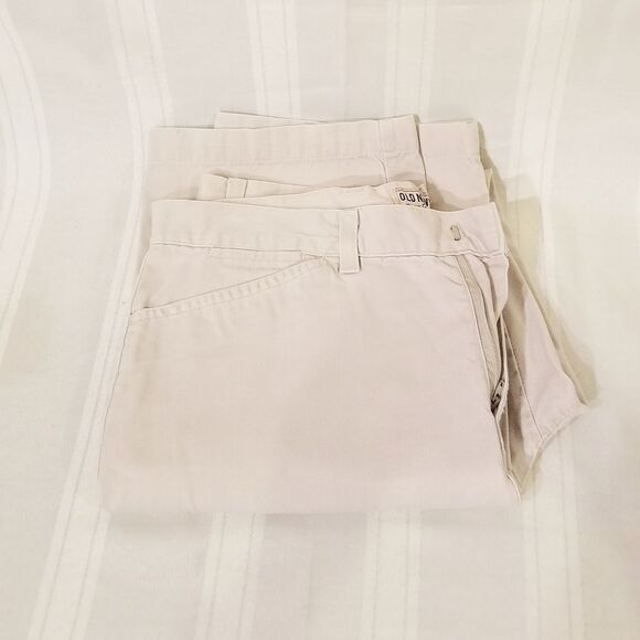 Old Navy Classic Khakis Size 10 Long - Picture 2 of 7
